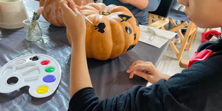 Atelier: Pintura de Abóboras de Halloween