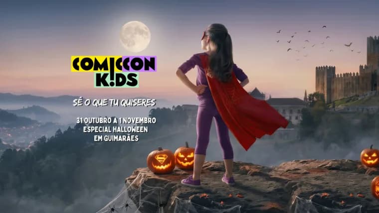 Comic-Con Kids Guimarães 2026 – Especial Halloween