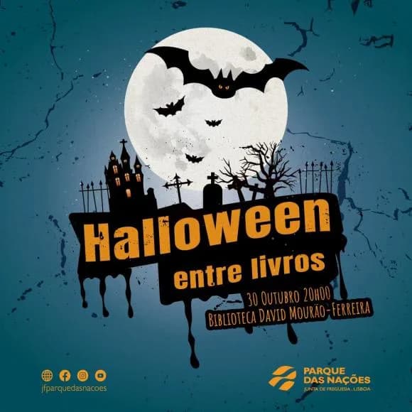 Dia das Bruxas – Halloween, entre livros