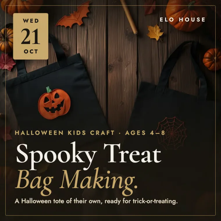 Halloween Kids Craft Workshop