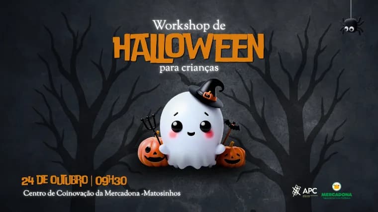 Workshop de Halloween sem glúten – APC & Mercadona